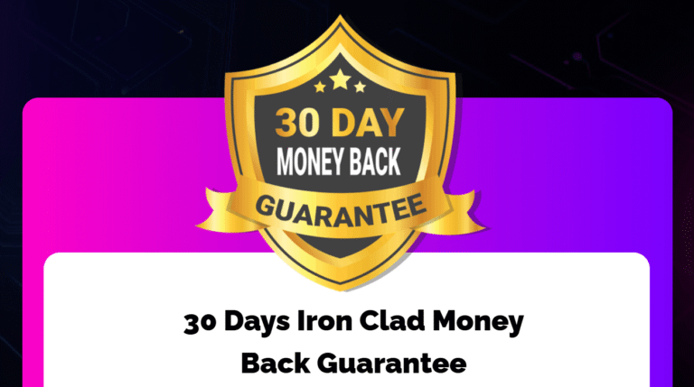 money back gurantee
